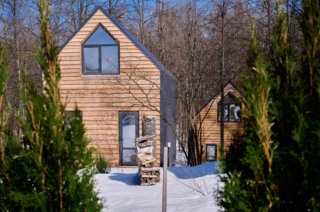 Дом здоровья Кедровый — Дом Полярный 5 - кедровый дом для 4х человек