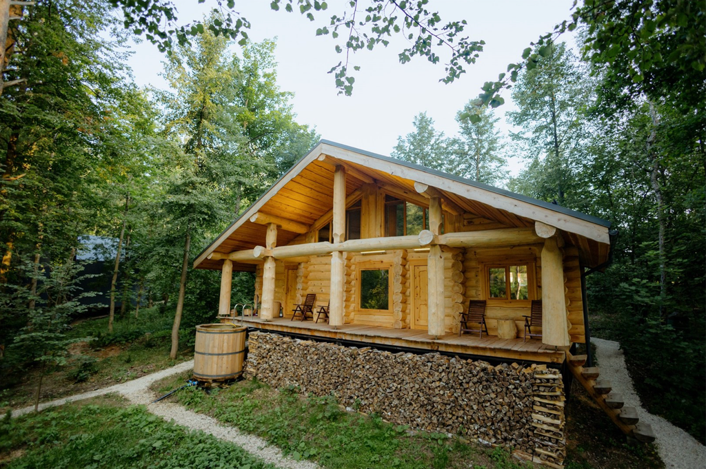 Дом здоровья Кедровый — Дом Благодать - кедровый дом-сруб с баней 6 для 4х человек
