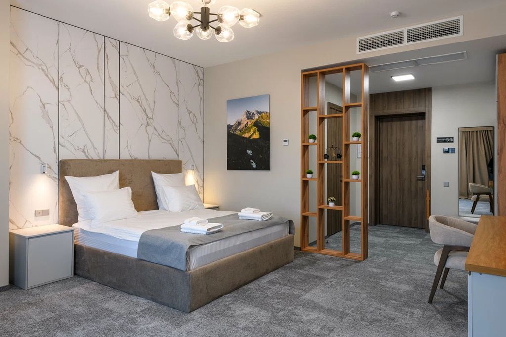 Континент — Двухместный номер с 1 кроватью Люкс