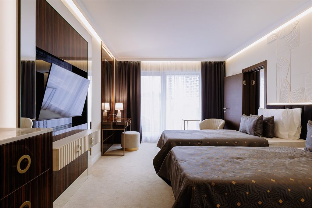 Marine Garden Sochi Hotels & Spa — Двухместный номер с 2 отдельными кроватями стандарт с видом на море