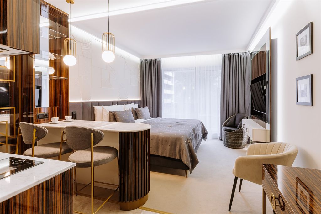 Marine Garden Sochi Hotels & Spa — Двухместный номер с 1 кроватью студия с кухней