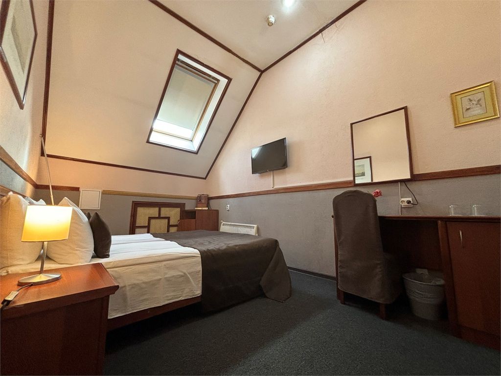 Елизар — Двухместный номер с 1 кроватью эконом с мансардным окном