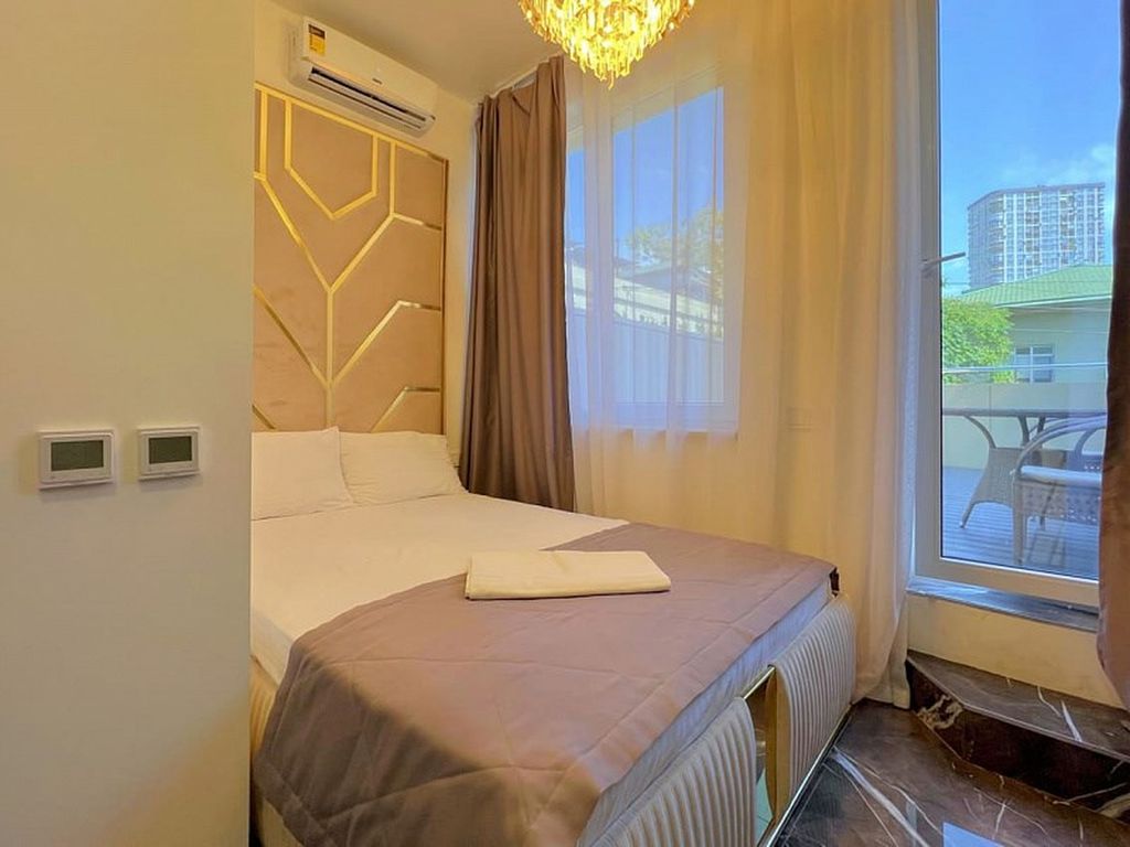 Манхэттен — Двухместный номер с 1 кроватью Стандарт с собственной террасой