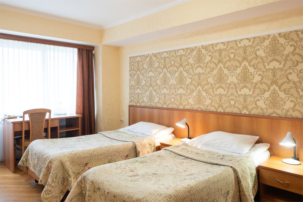 МосУз центр — Двухместный номер с 2 отдельными кроватями стандарт