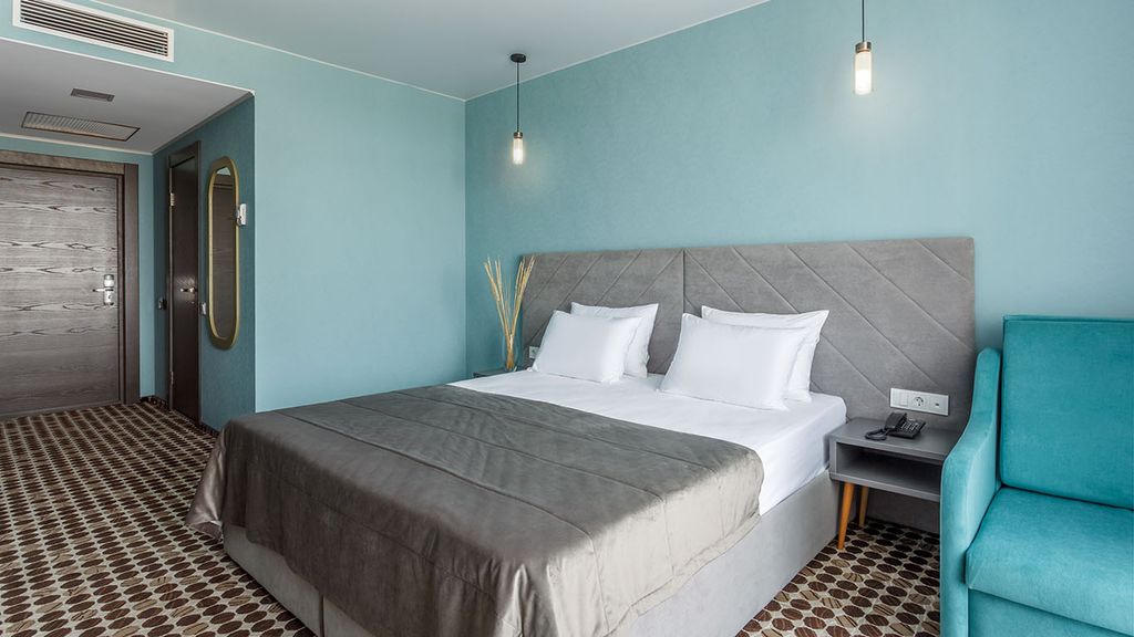 Сorudo Family Resort&Spa — Двухместный номер с 1 кроватью стандарт с видом на море