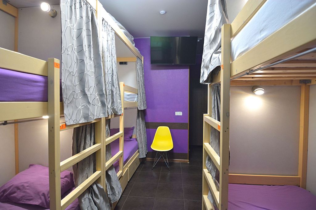 Мистер Хостел — Многоместный смешанный номер 6-местный