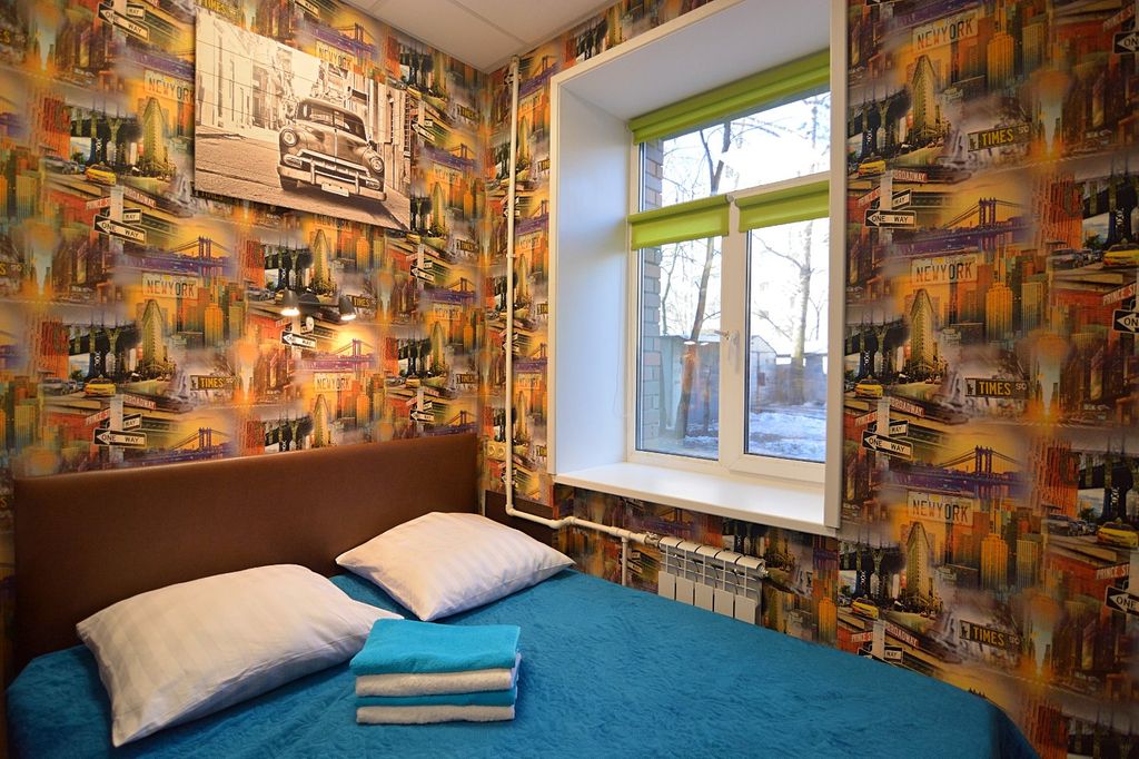 Мистер Хостел — Двухместный номер с 1 кроватью Номер 5