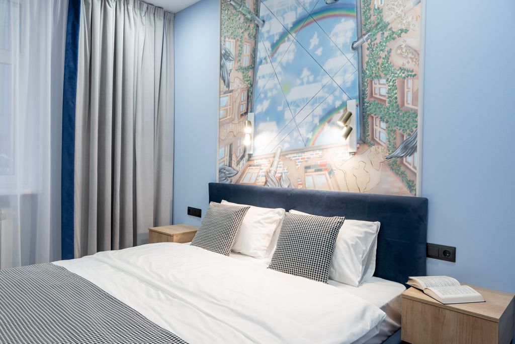 Питер рядом — Двухместный номер с 1 кроватью стандартный Питерский колодец