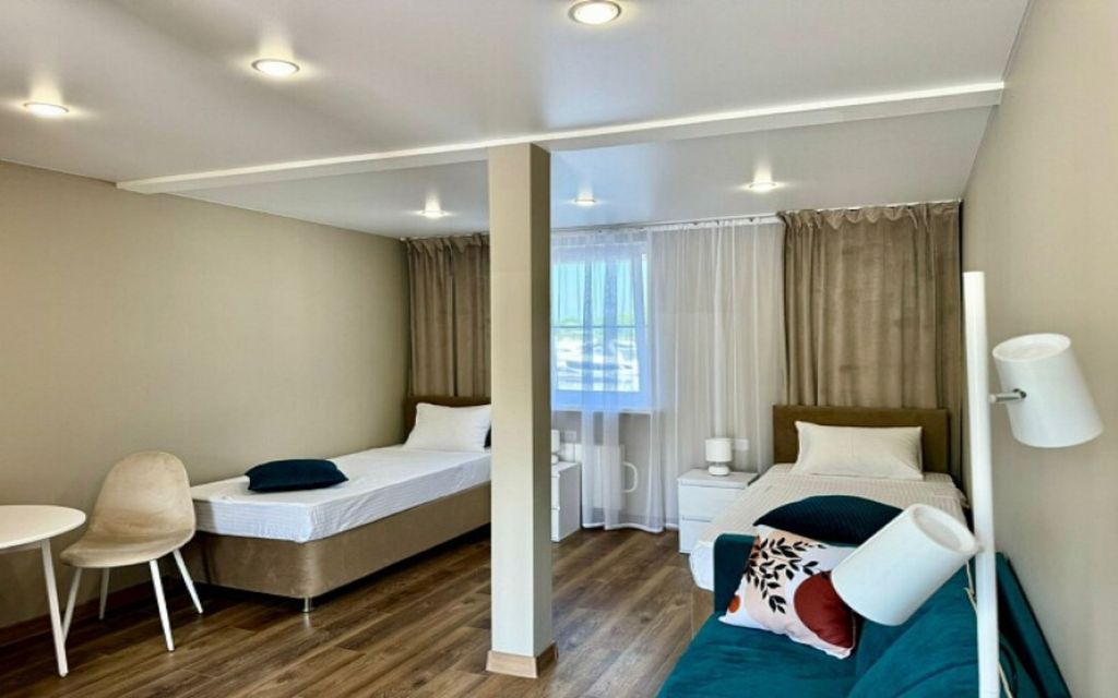 Фрегат — Трёхместный номер Каюта Комфорт с двумя раздельными кроватями 1-я палуба