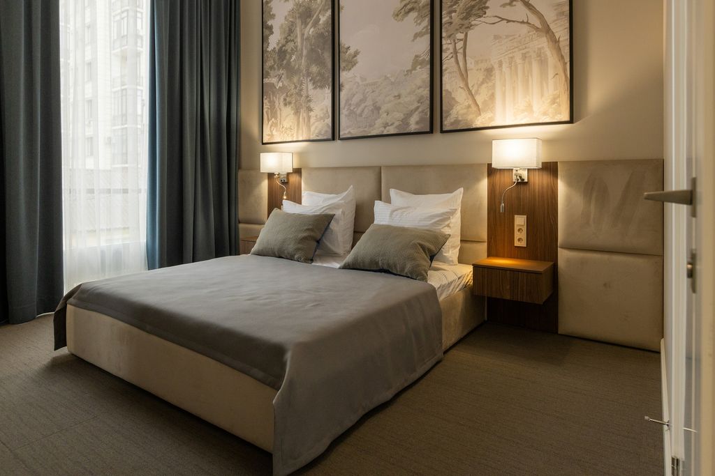 На Максима Горького — Двухместный номер с 1 кроватью Люкс