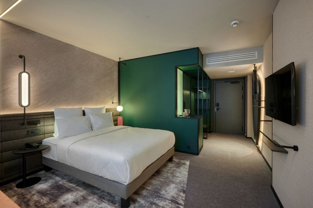 AZIMUT Сити Отель Комсити Москва — Двухместный номер с 1 кроватью стандарт улучшенный