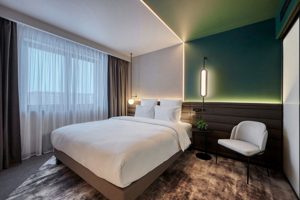 AZIMUT Сити Отель Комсити Москва — Двухместный номер с 1 кроватью Люкс