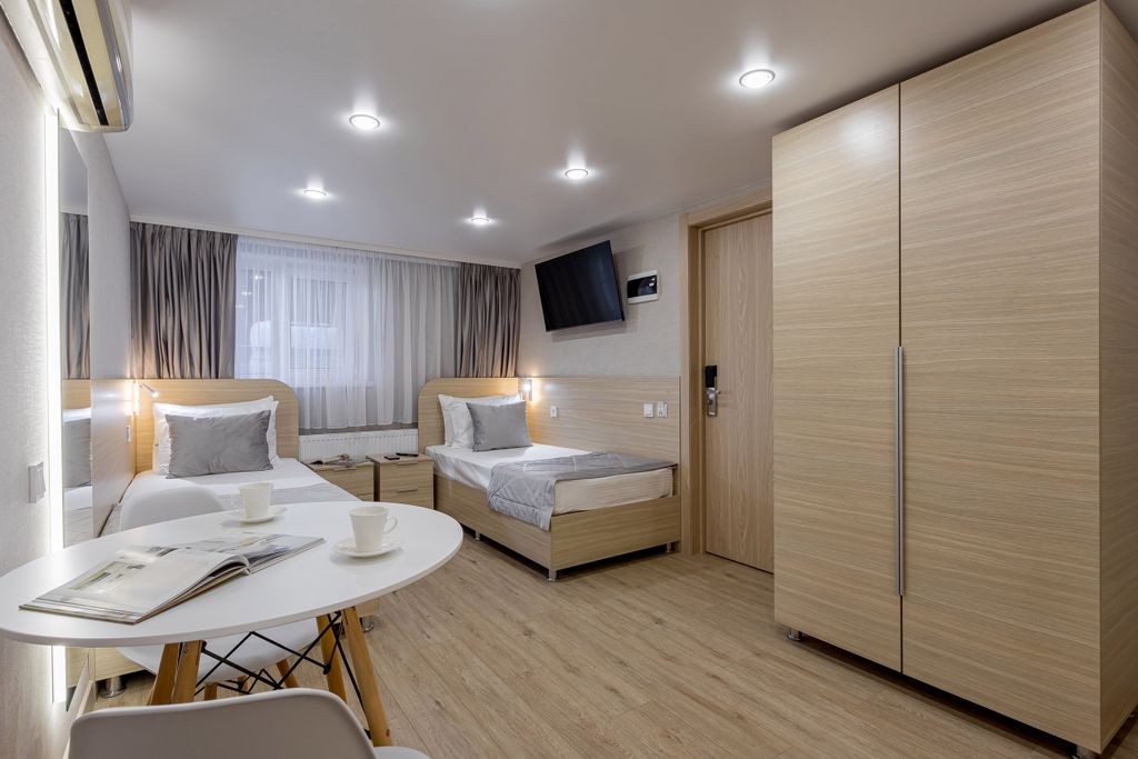 ЮКО — Двухместный номер с 2 отдельными кроватями эконом комфорт