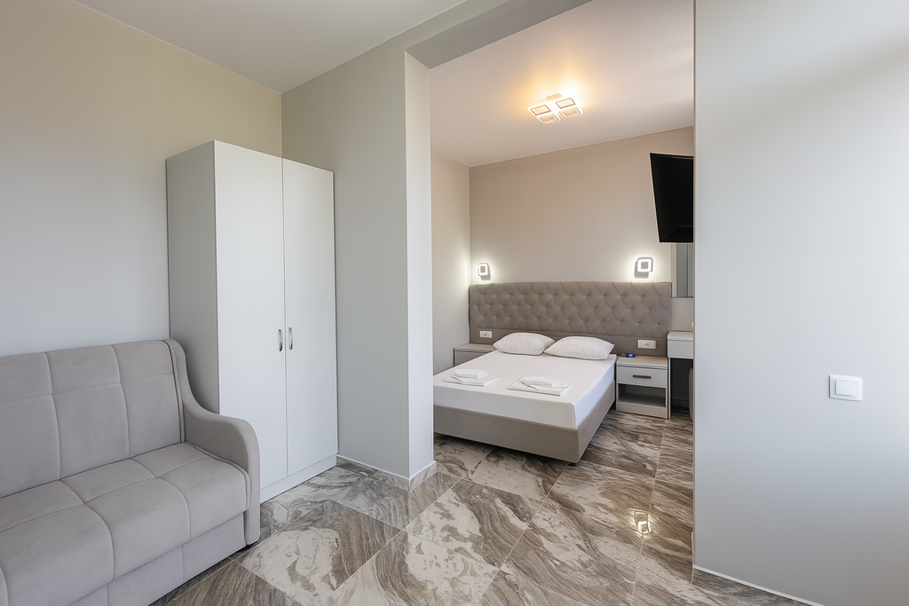 Георгий — Двухместный номер с 1 кроватью Двухместный с раскладным креслом