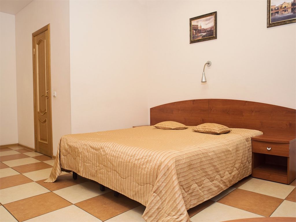 У Петропавловки — Двухместный номер с 1 кроватью улучшенный