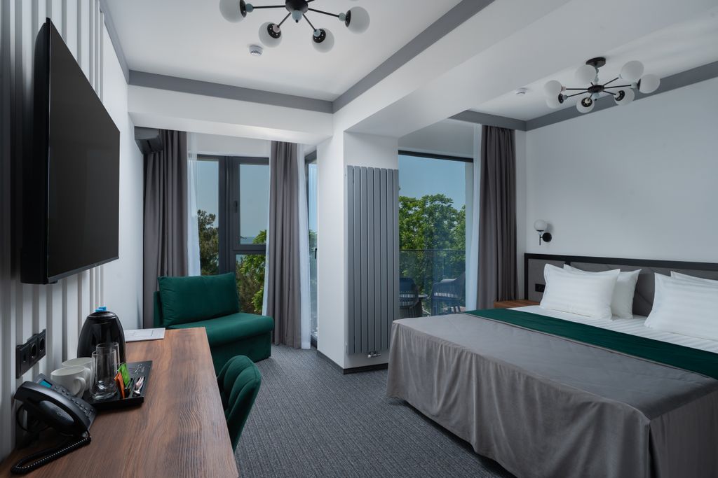 Ривьера — Двухместный номер с 1 кроватью Стандарт 2-х местный с доп.местом