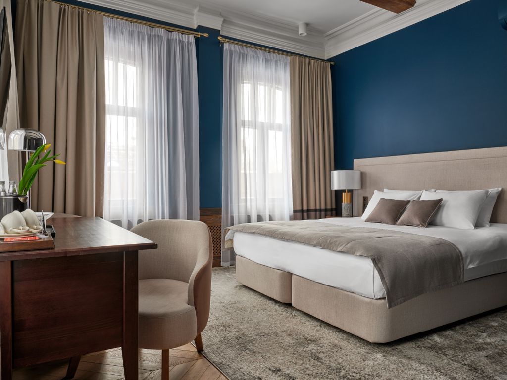 Соломин — Двухместный номер с 1 кроватью Люкс с отдельным входом