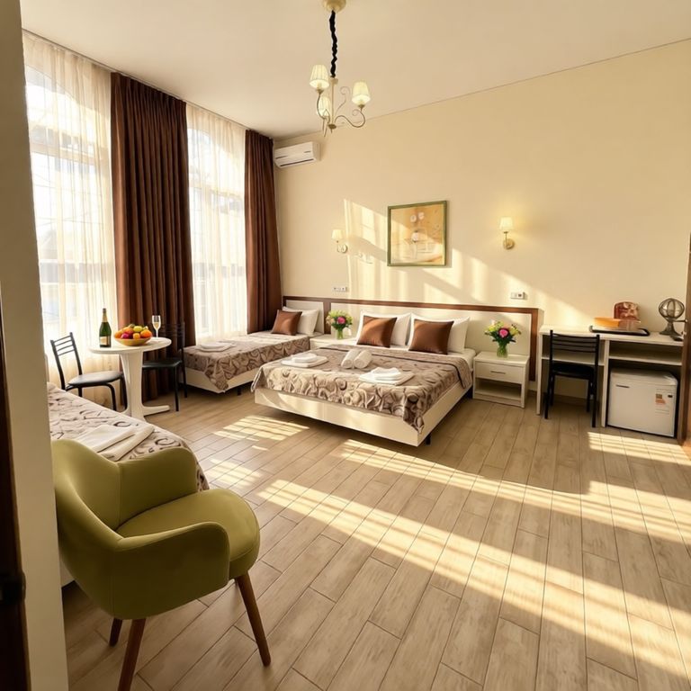 Барвиха — Четырёхместный номер стандарт+ без балкона