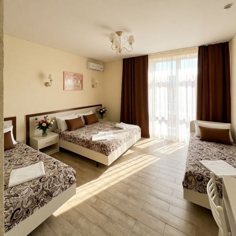 Барвиха — Четырёхместный номер комфорт с балконом