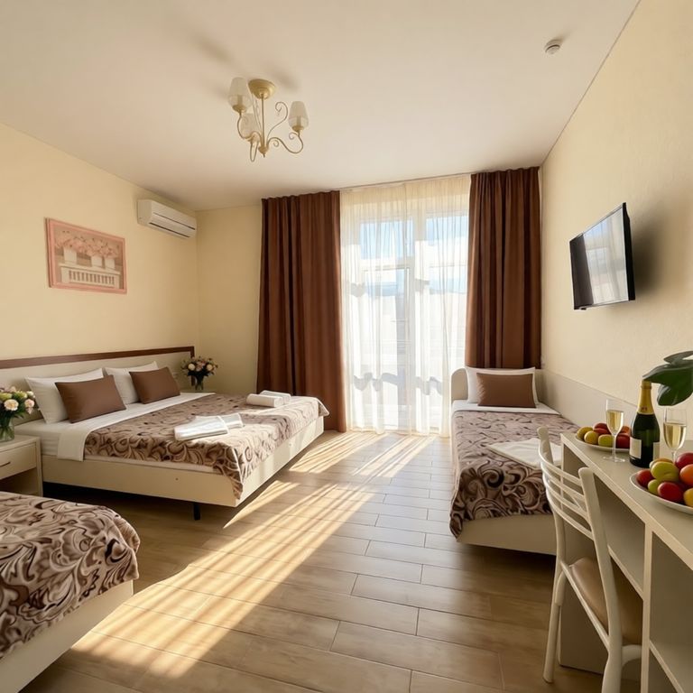 Барвиха — Четырёхместный номер комфорт с террасой