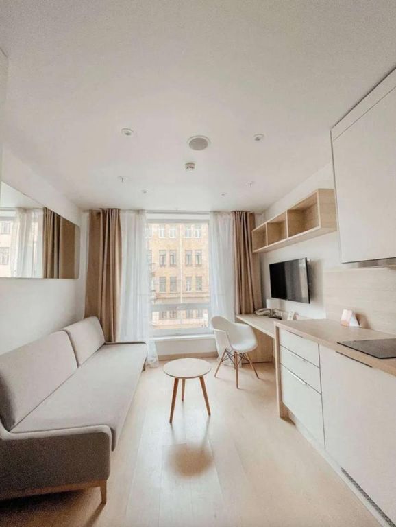 АпартПейдж на Социалистической — Апартаменты Студия с диваном в апарт-комплексе YE'S Marata