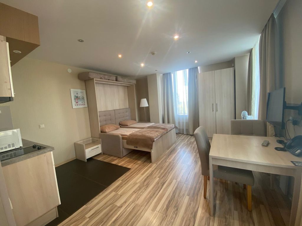 Вертикаль Фрунзенская — Двухместный номер с 1 кроватью студия в апарт-отеле 3 звезды в центре