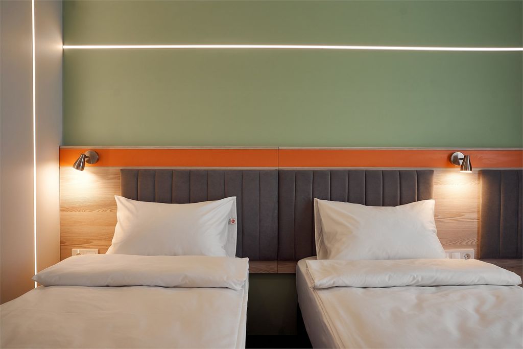 3А Смоленск М1 — Двухместный номер с 2 отдельными кроватями Стандарт с двумя раздельными кроватями