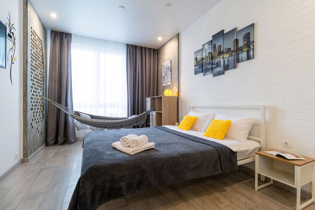 9 ночей-Норт — Апартаменты студия с гамаком 1212 видовая