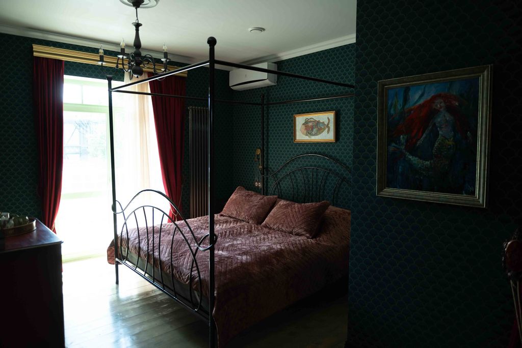 Зеленая сова — Двухместный номер с 1 кроватью люкс