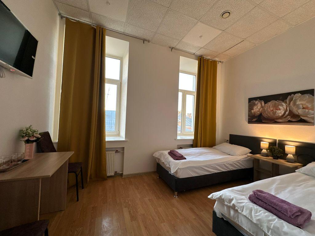 Boho Center Nevsky 140 — Двухместный номер с 2 отдельными кроватями стандарт на 5 этаже без кондиционера