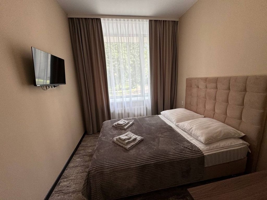 Митино — Одноместный номер Одноместный улучшенный стандарт без балкона с односпальной кроватью