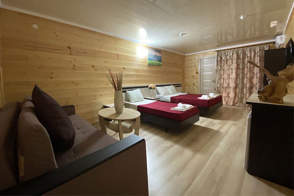 Пляж-отель Full House — Семейный номер люкс