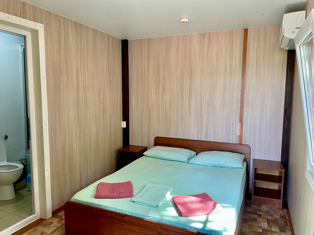 Затерянный рай — Двухместный номер с 1 кроватью общая веранда на 2 номера