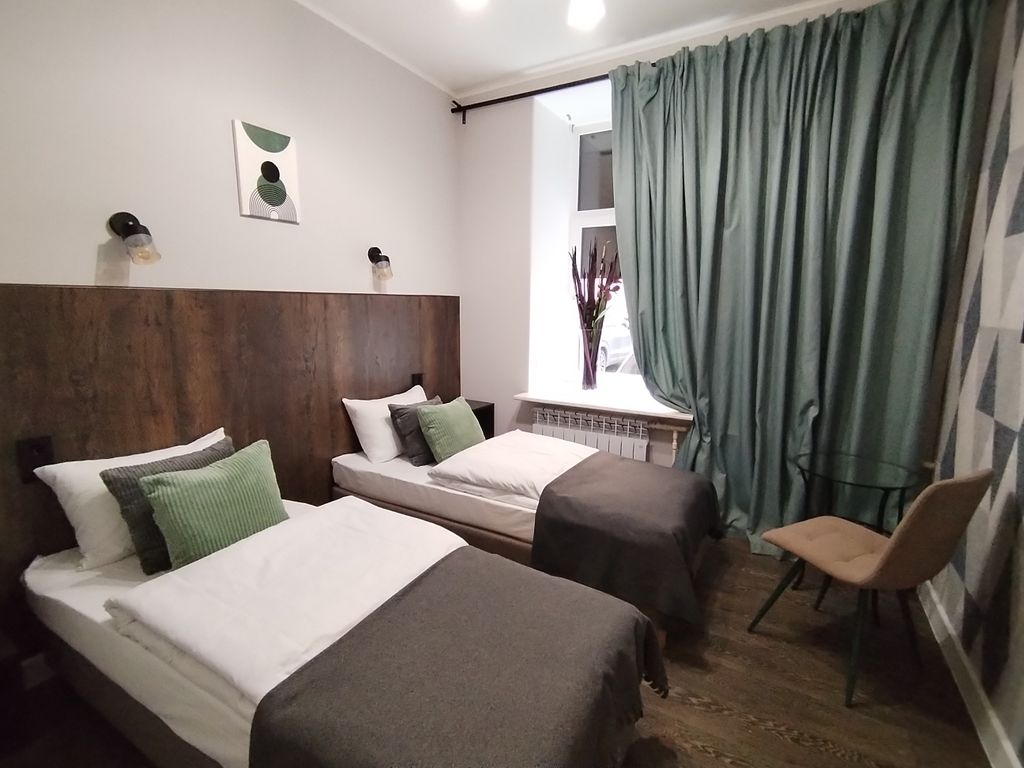 Адажио на Коломенской — Двухместный номер с 2 отдельными кроватями стандарт