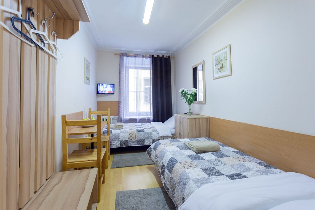 Мой Питер на 1-й Советской — Двухместный номер с 2 отдельными кроватями стандарт