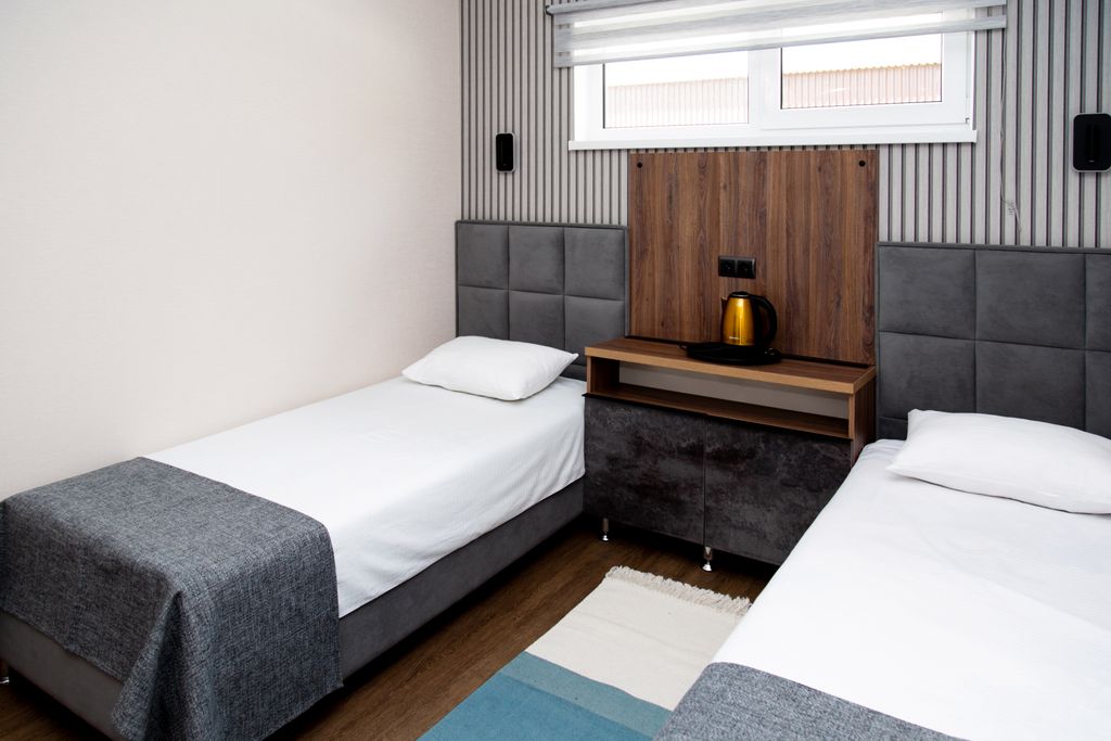 Клевое Никольское — Двухместный номер с 2 отдельными кроватями стандартный