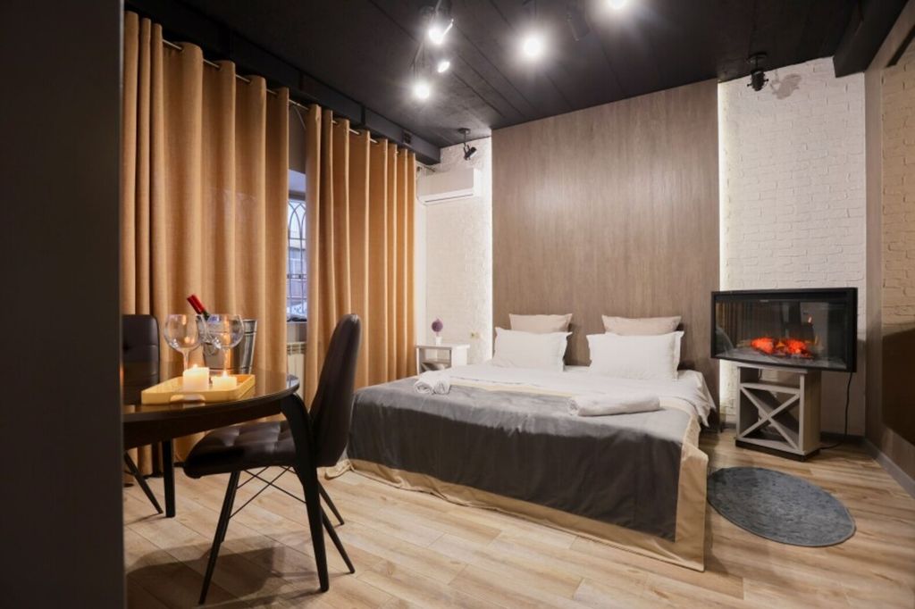 Apart M — Двухместный номер с 1 кроватью Двухместная комната