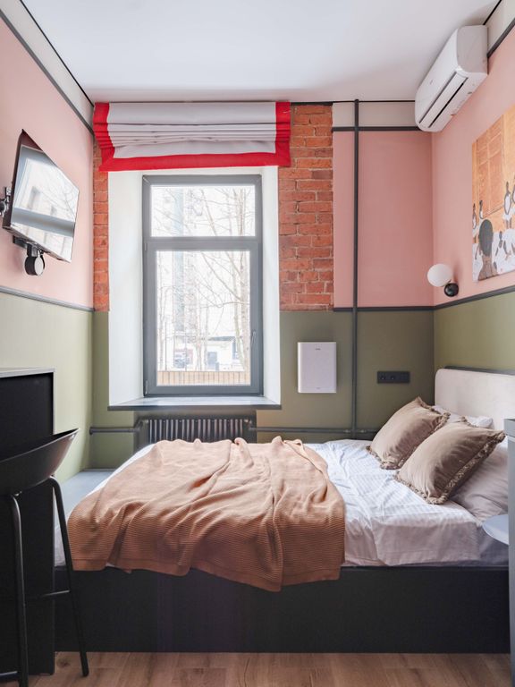 Арбат Прайм — Двухместный номер с 1 кроватью Уютный 3 с технологией умного дома