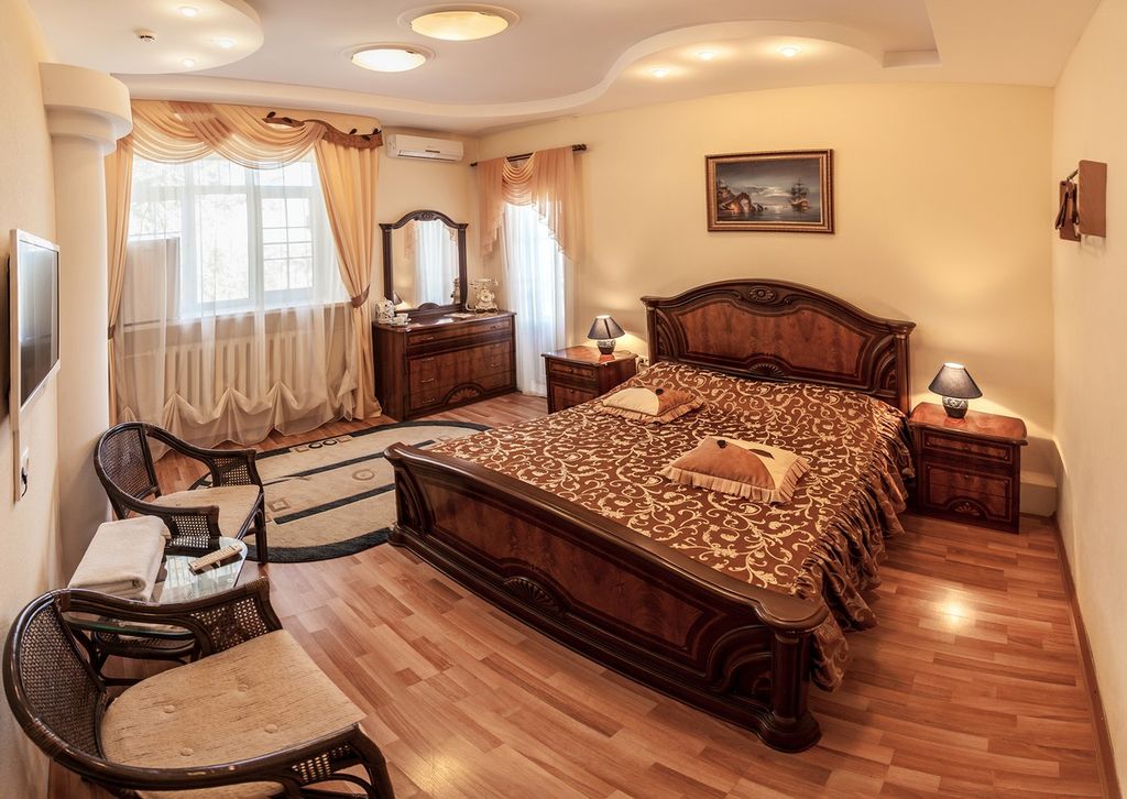 На Верандах — Двухместный номер с 1 кроватью делюкс с гидромассажной ванной